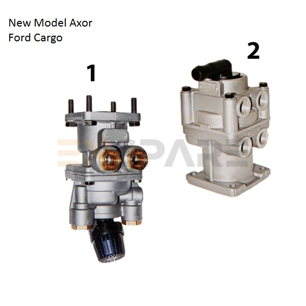 Foot Brake Valve ( New Model Axor, Ford Cargo )